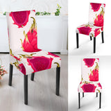 Dragon Fruits Design Pattern Dining Chair Slipcover