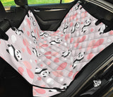 Cute Panda Ballon Heart Pattern Dog Car Seat Covers