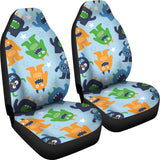 Alien Pattern Print Design 04 Universal Fit Car Seat Covers