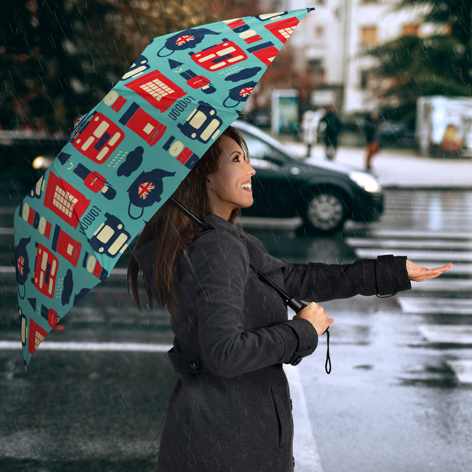 British Pattern Print Design 04 Umbrella