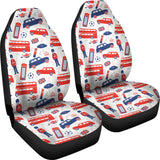 British Pattern Print Design 03 Universal Fit Car Seat Covers