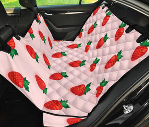 Strawberry Beautiful Pattern Dog Car Seat Covers