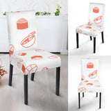 Sushi Pattern Dining Chair Slipcover