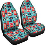 British Pattern Print Design 04 Universal Fit Car Seat Covers