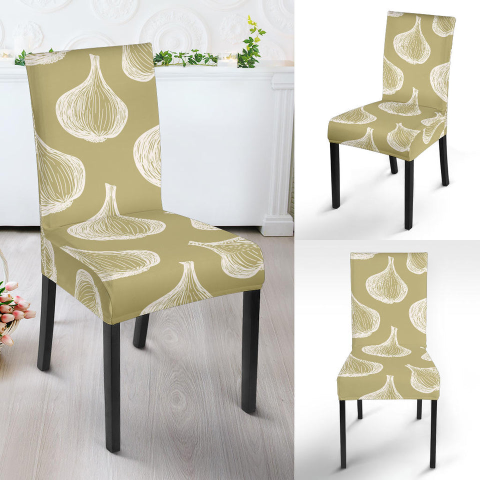 Garlic Design Pattern Dining Chair Slipcover