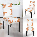 Cute Kangaroo Pattern Dining Chair Slipcover