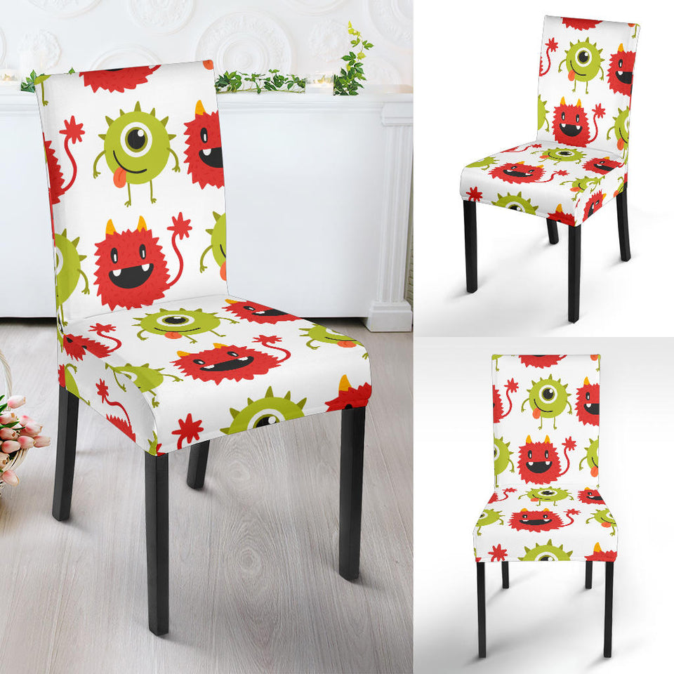 Alien Pattern Print Design 05 Dining Chair Slipcover