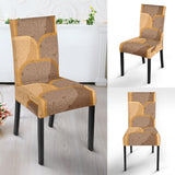Bread Toast Pattern Print Design 04 Dining Chair Slipcover