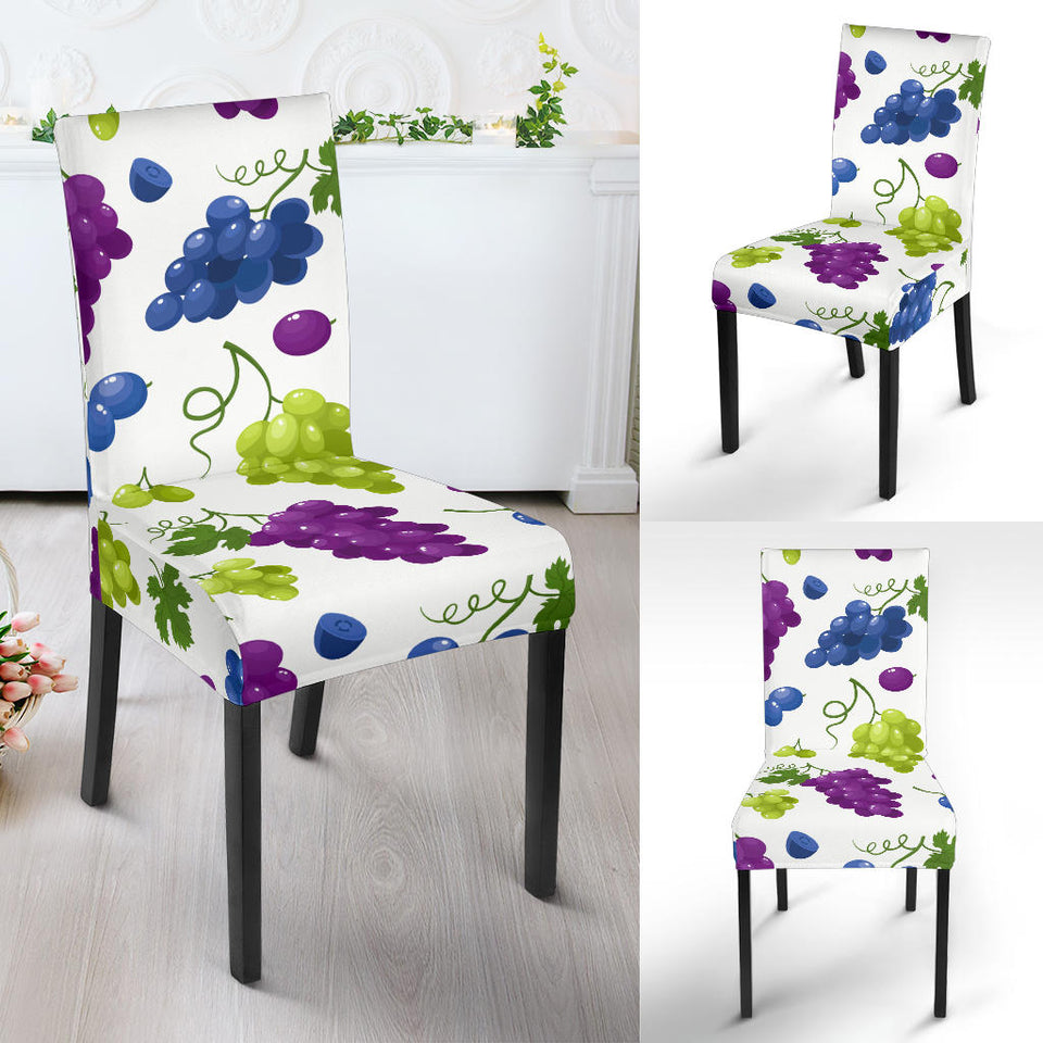 Grape Pattern Dining Chair Slipcover