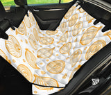 Hand Drawn Onion Pattern Dog Car Seat Covers