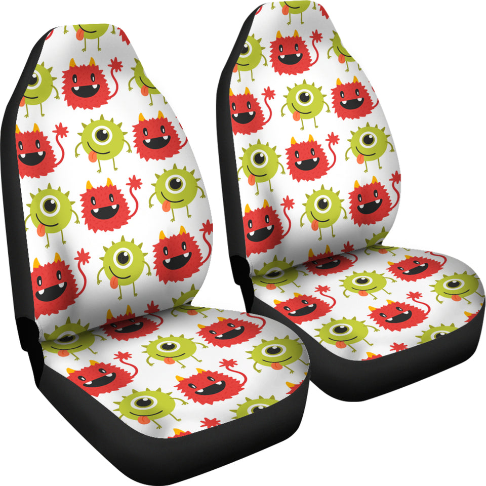 Alien Pattern Print Design 05 Universal Fit Car Seat Covers