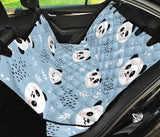 Cute Panda Pattern Dog Car Seat Covers