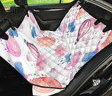 Watercolor Air Balloon Cloud Pattern Dog Car Seat Covers