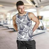Guava tropical hand drawn pattern Men Tank Top