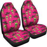 Alien Pattern Print Design 03 Universal Fit Car Seat Covers