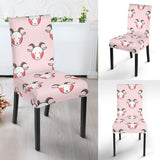 Cute Goat Pattern Dining Chair Slipcover