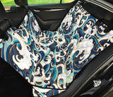 Japanese Wave Pattern Dog Car Seat Covers