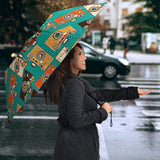 Camera Pattern Print Design 03 Umbrella
