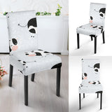 Cute Cows Pattern Dining Chair Slipcover