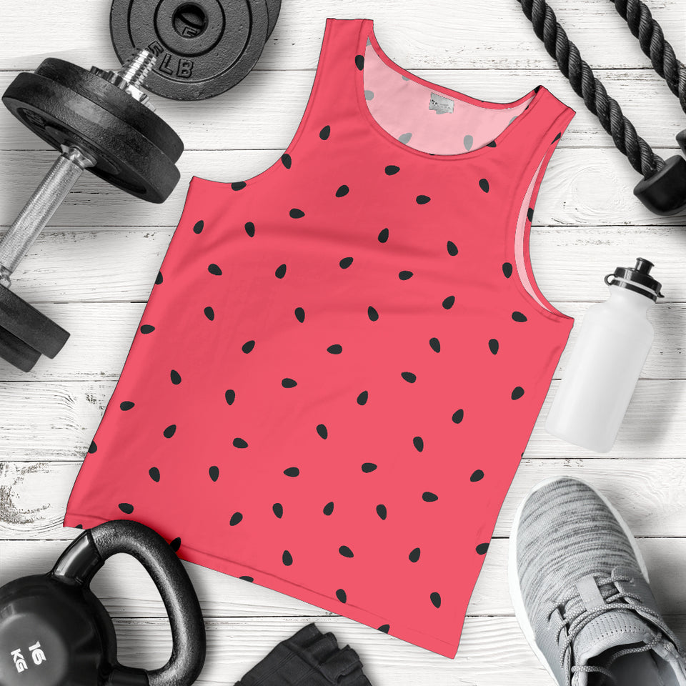 watermelon texture background Men Tank Top