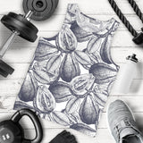 Guava tropical hand drawn pattern Men Tank Top