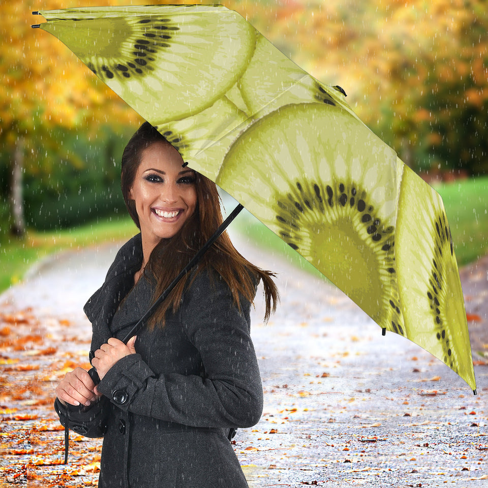 Sliced Kiwi Pattern Umbrella
