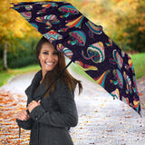 Colorful Mushroom Pattern Umbrella