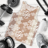 Beautiful hexagon japanese  pattern Men Tank Top