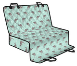 Kangaroo Pattern Background Dog Car Seat Covers