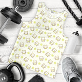 Cute cartoon frog baby pattern Men Tank Top