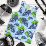 Watercolor grape pattern Men Tank Top