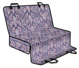 Indian Batik Style Pattern Dog Car Seat Covers