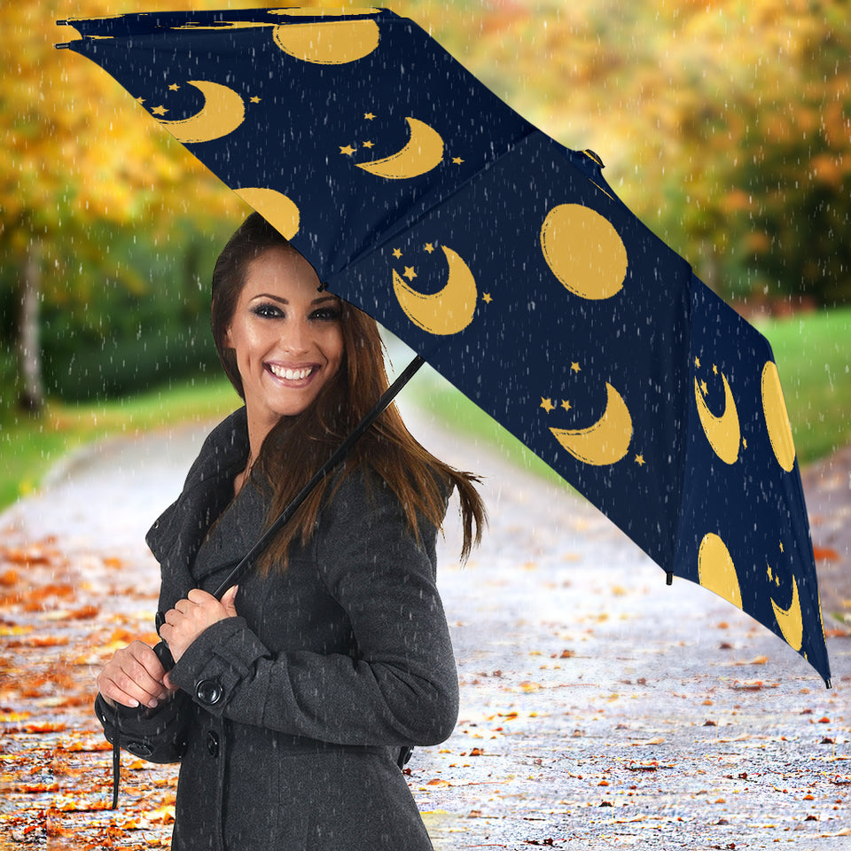 Moon Star Pattern Umbrella