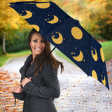 Moon Star Pattern Umbrella