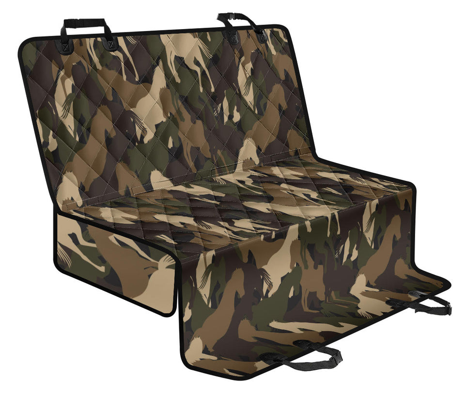Horse Camo Camouflage Pattern Dog Car Seat Covers