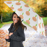 Cute Onions Smiling Faces Umbrella