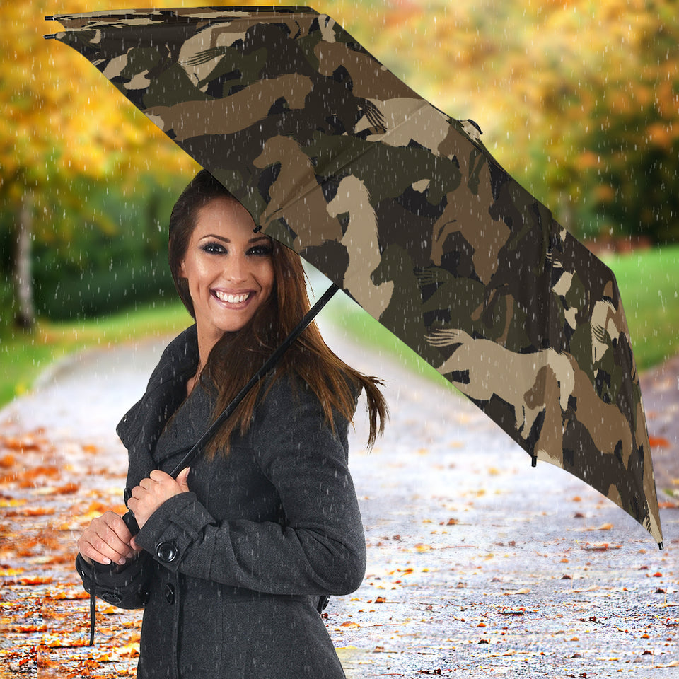 Horse Camouflage Pattern Umbrella
