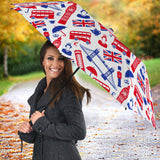 British Pattern Print Design 01 Umbrella