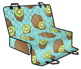 Kiwi Blue Background Dog Car Seat Covers
