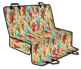 Colorful Ice Cream Pattern Dog Car Seat Covers