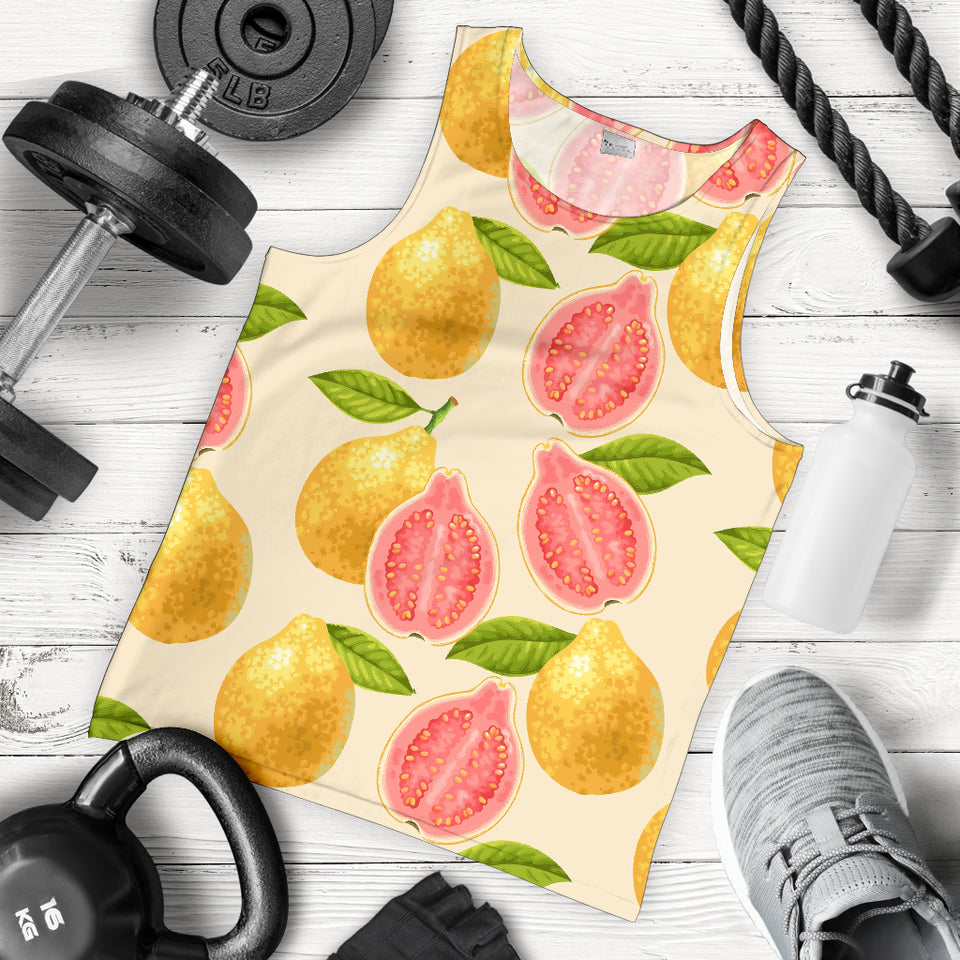 Beautiful guava pattern Men Tank Top