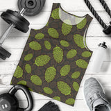 Hop pattern black background Men Tank Top