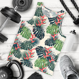 heliconia flowers, palm and monstera leaves Men Tank Top