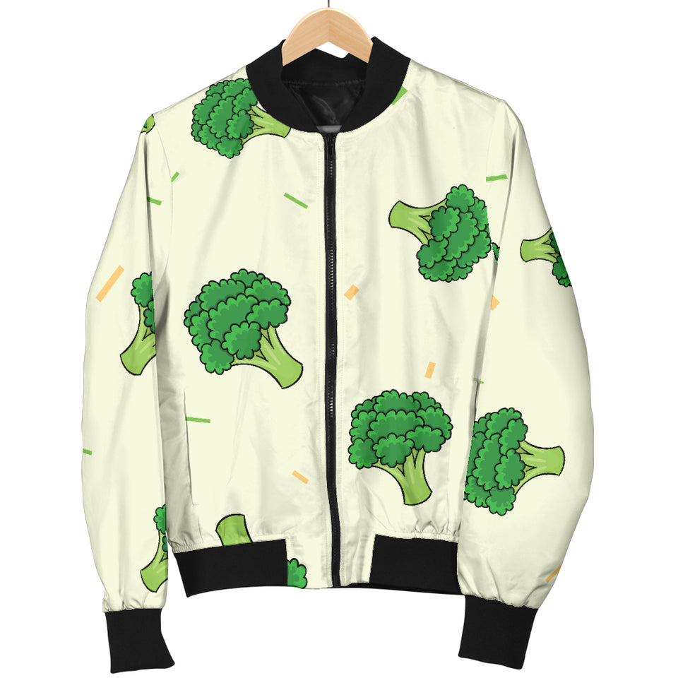 Broccoli Pattern Men'S Bomber Jacket