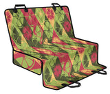 Cool Geometric Lime Pattern Dog Car Seat Covers