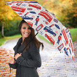 British Pattern Print Design 03 Umbrella