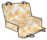 Hand Drawn Orange Fruit Pattern Dog Car Seat Covers