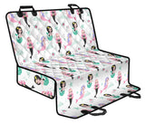 Cute Mermaid Dolphin Fish Starfish Pattern Dog Car Seat Covers