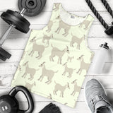 Little young goat pattern Men Tank Top