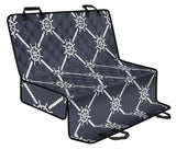 Nautical Steering Wheel Rope Pattern Dog Car Seat Covers